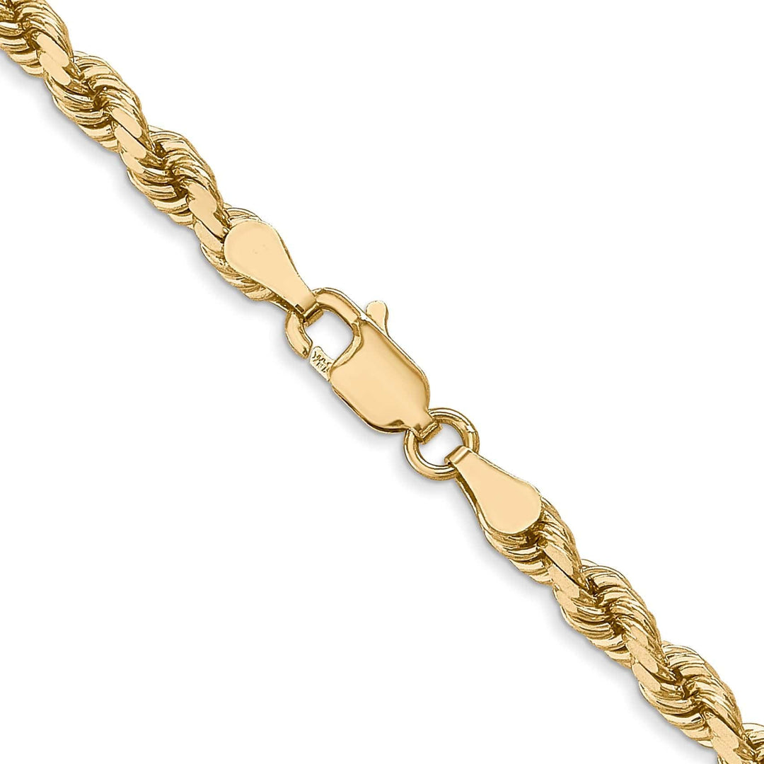 Lovely Rita's Chains 14k Yellow Gold 4.00mm D.C Rope Chain