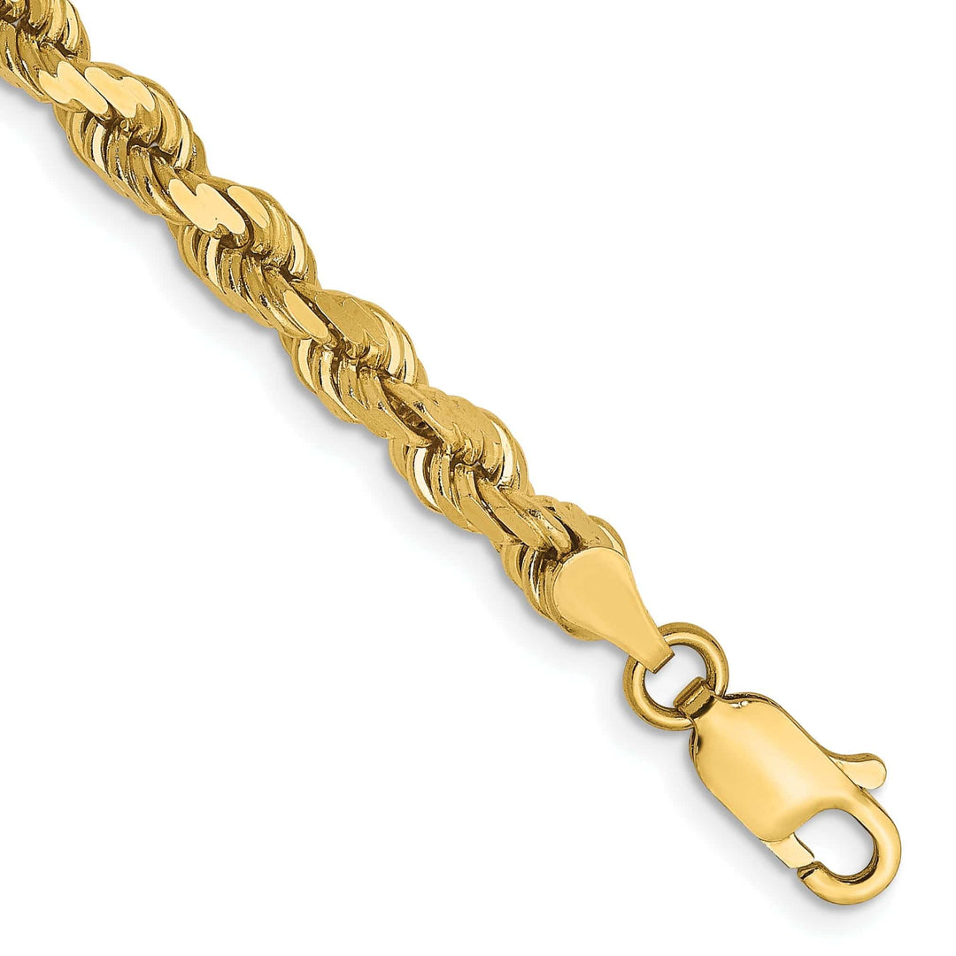 Lovely Rita's Chains 14k Yellow Gold 4.00mm D.C Rope Chain
