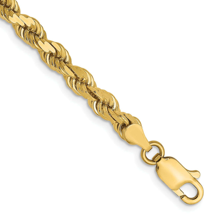 Lovely Rita's Chains 14k Yellow Gold 4.00mm D.C Rope Chain