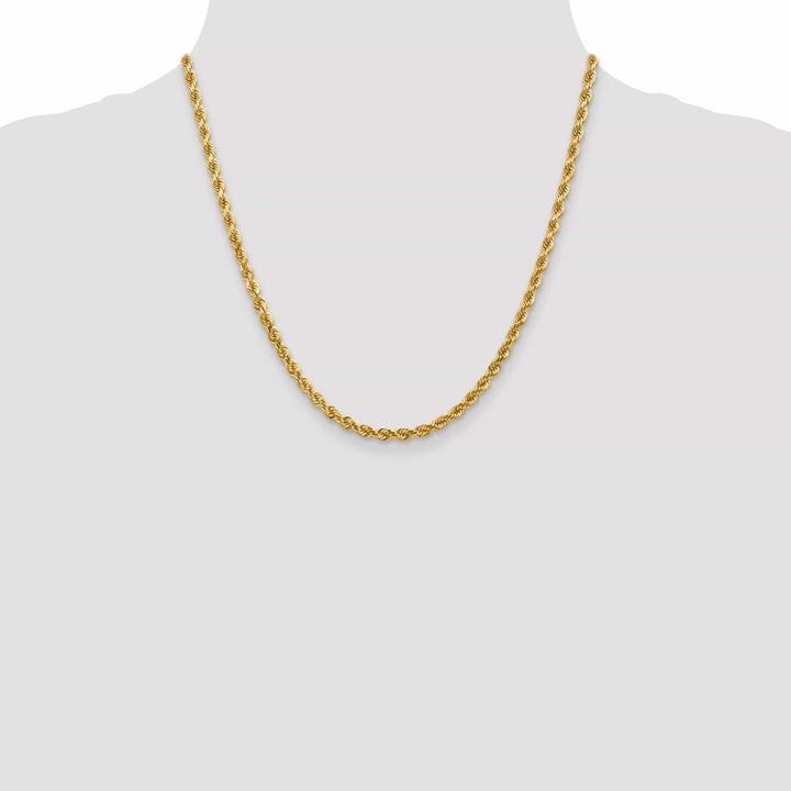 Lovely Rita's Chains 14k Yellow Gold 4.00mm D.C Rope Chain