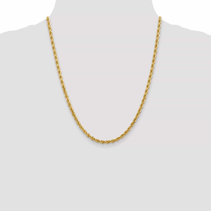 Lovely Rita's Chains 14k Yellow Gold 4.00mm D.C Rope Chain