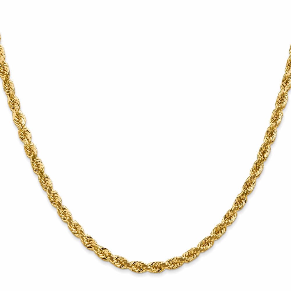 Lovely Rita's Chains 14k Yellow Gold 4.00mm D.C Rope Chain