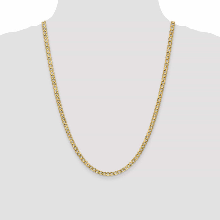 Lovely Rita's Chains 14k Yellow Gold 4.30m Semi Solid Curb Link Chain