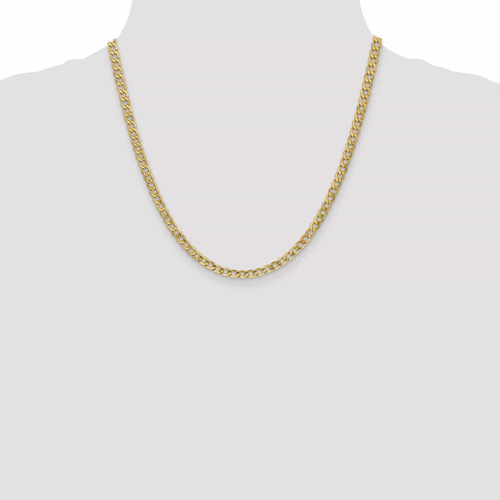 Lovely Rita's Chains 14k Yellow Gold 4.30m Semi Solid Curb Link Chain