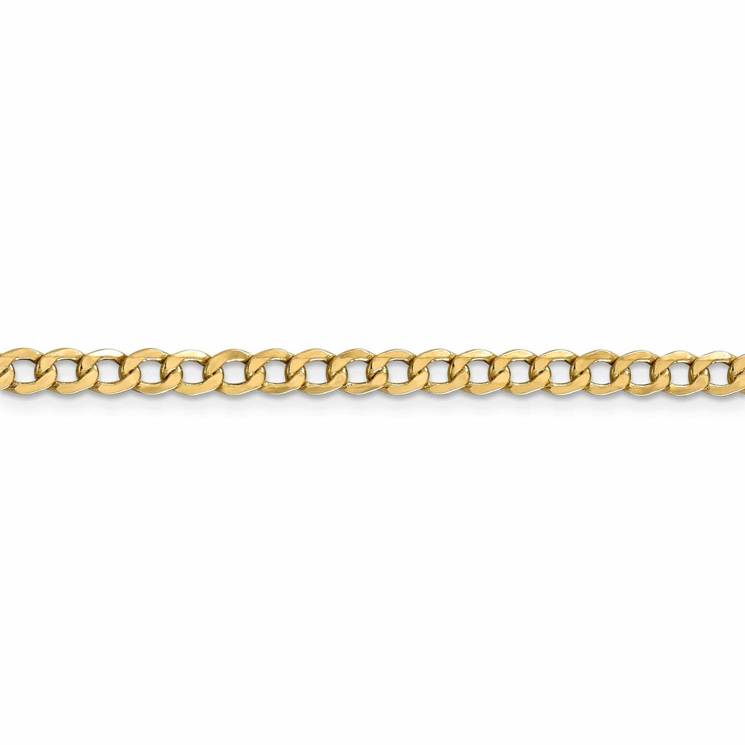 Lovely Rita's Chains 14k Yellow Gold 4.30m Semi Solid Curb Link Chain