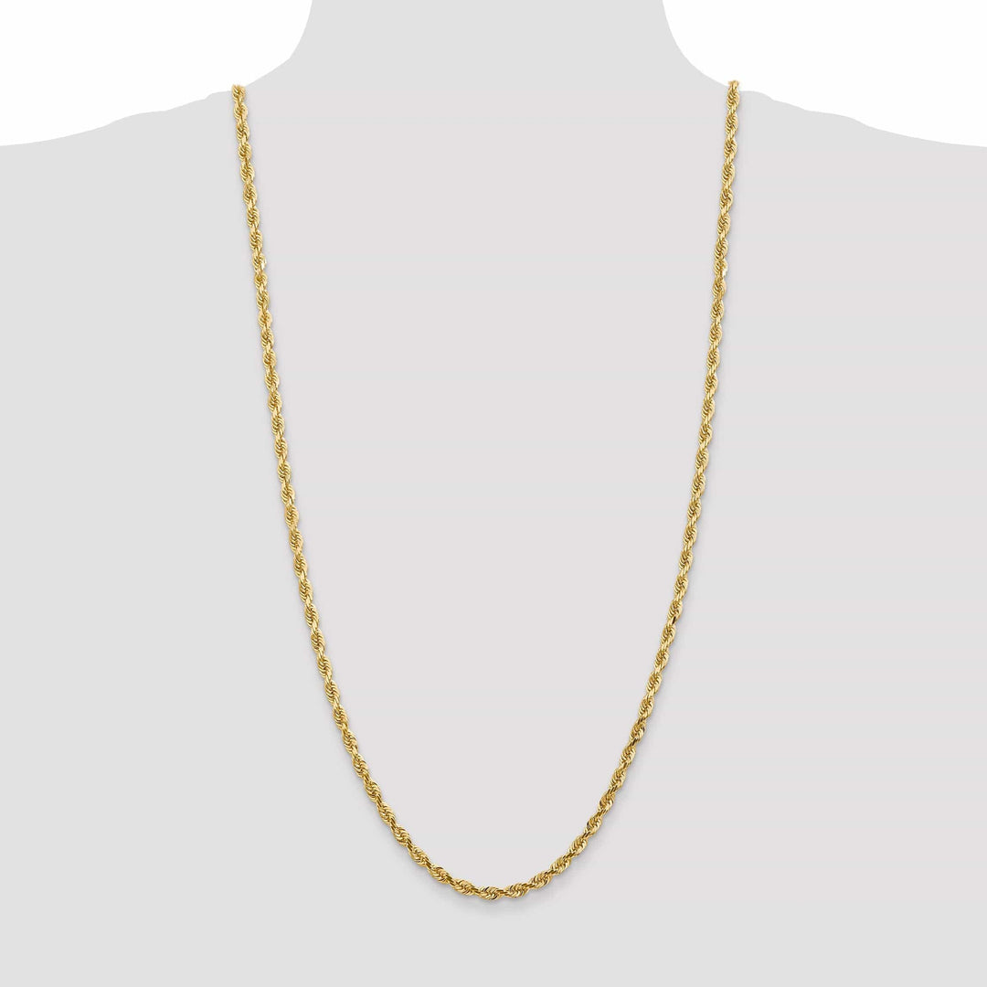 Lovely Rita's Chains 14k Yellow Gold 4.50mm D.C Quadruple Rope Chain