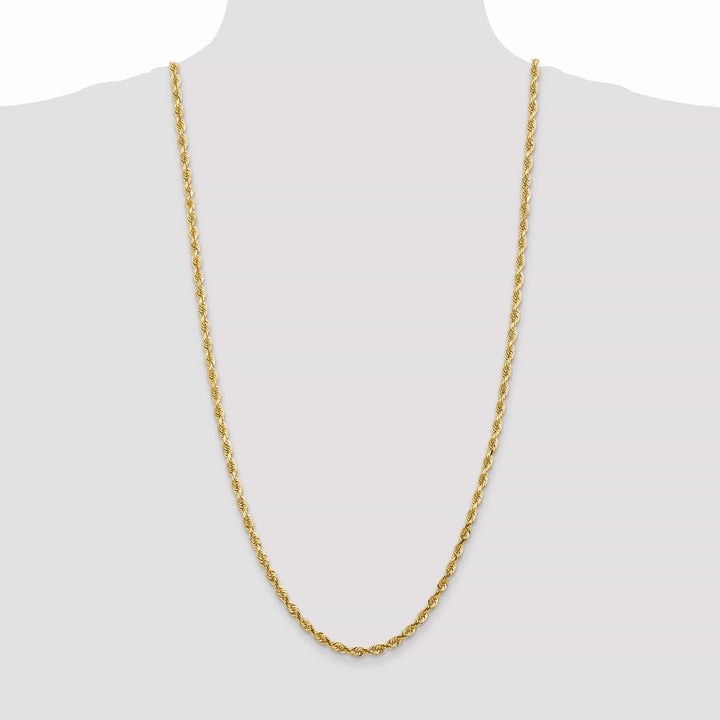 Lovely Rita's Chains 14k Yellow Gold 4.50mm D.C Quadruple Rope Chain