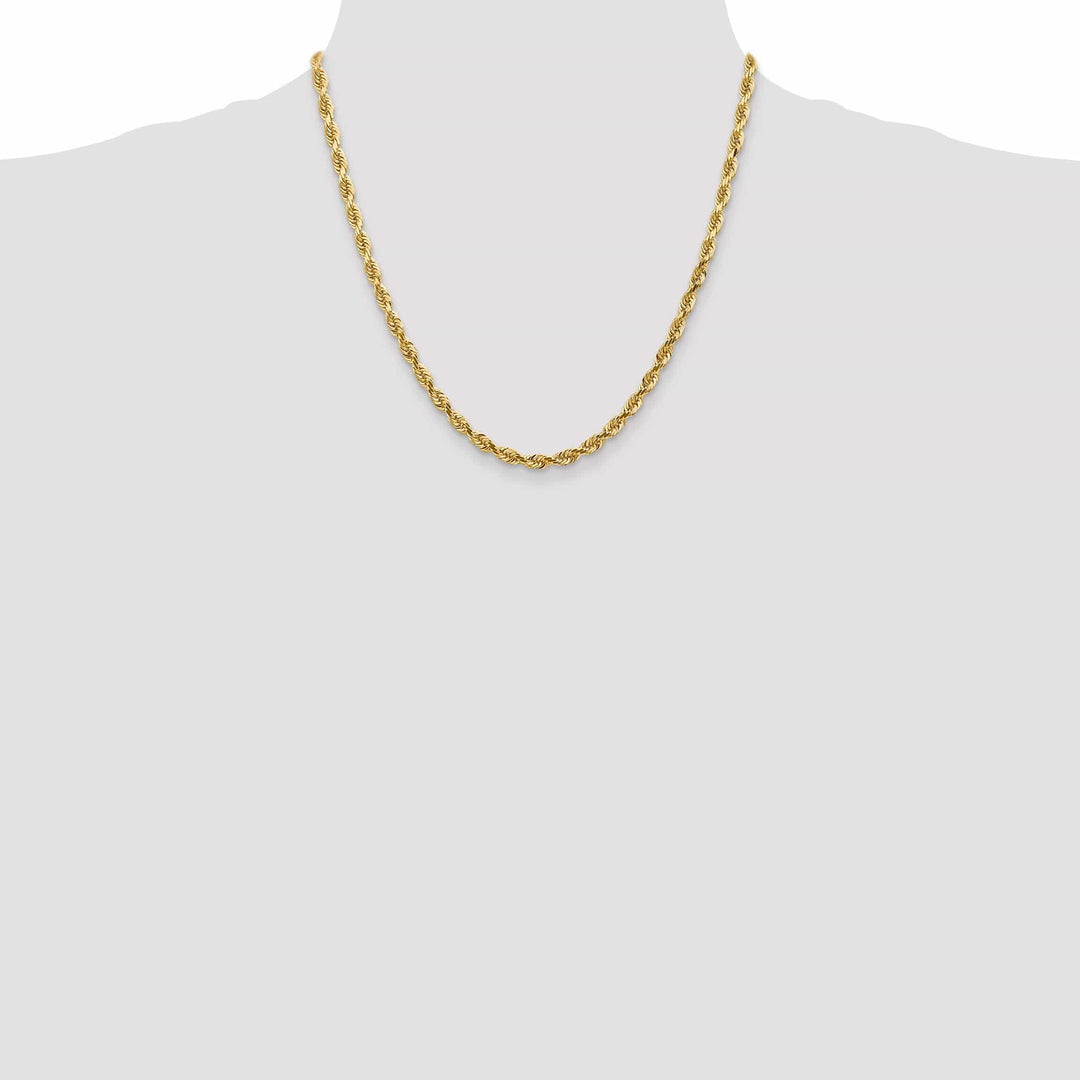 Lovely Rita's Chains 14k Yellow Gold 4.50mm D.C Quadruple Rope Chain