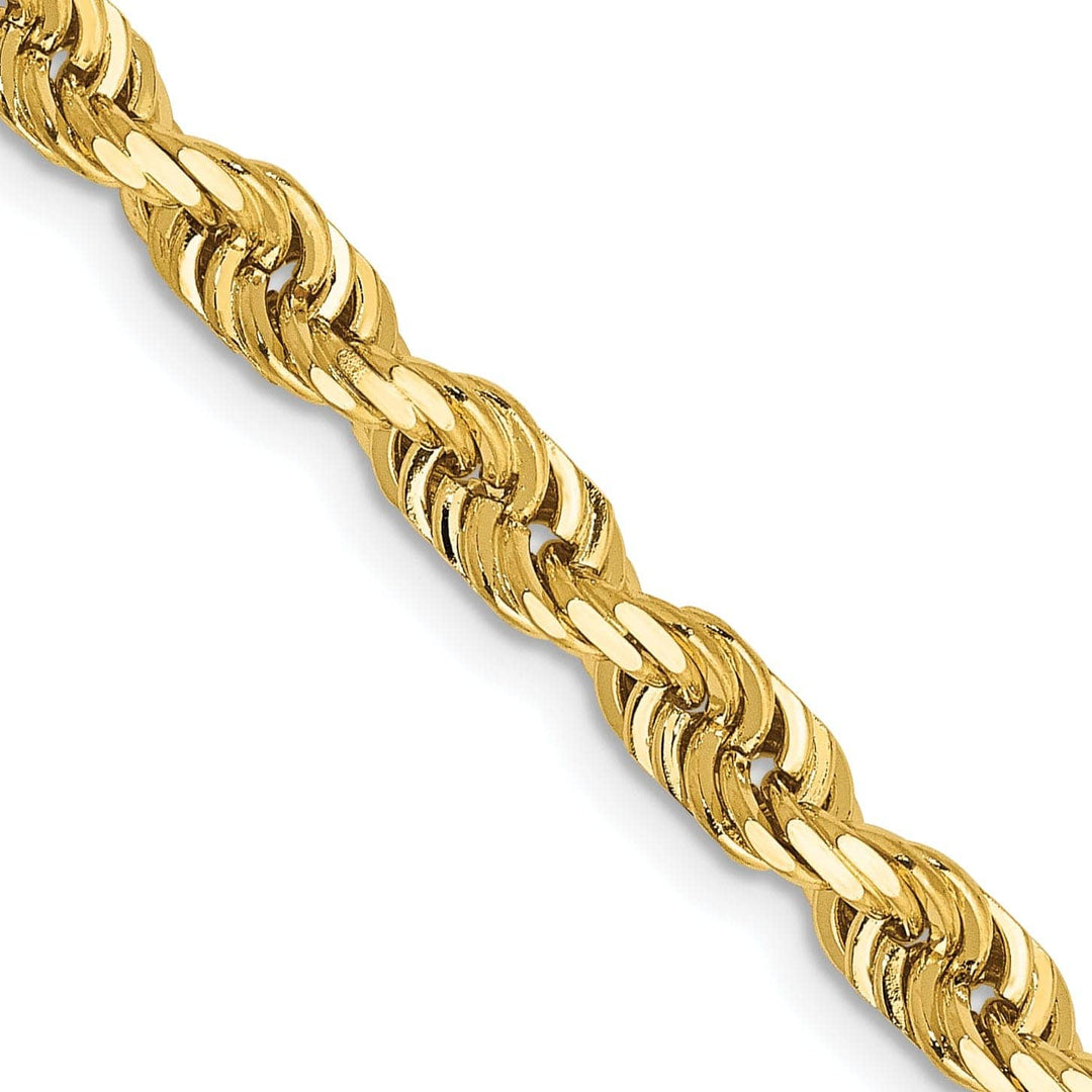 Lovely Rita's Chains 14k Yellow Gold 4.50mm D.C Quadruple Rope Chain