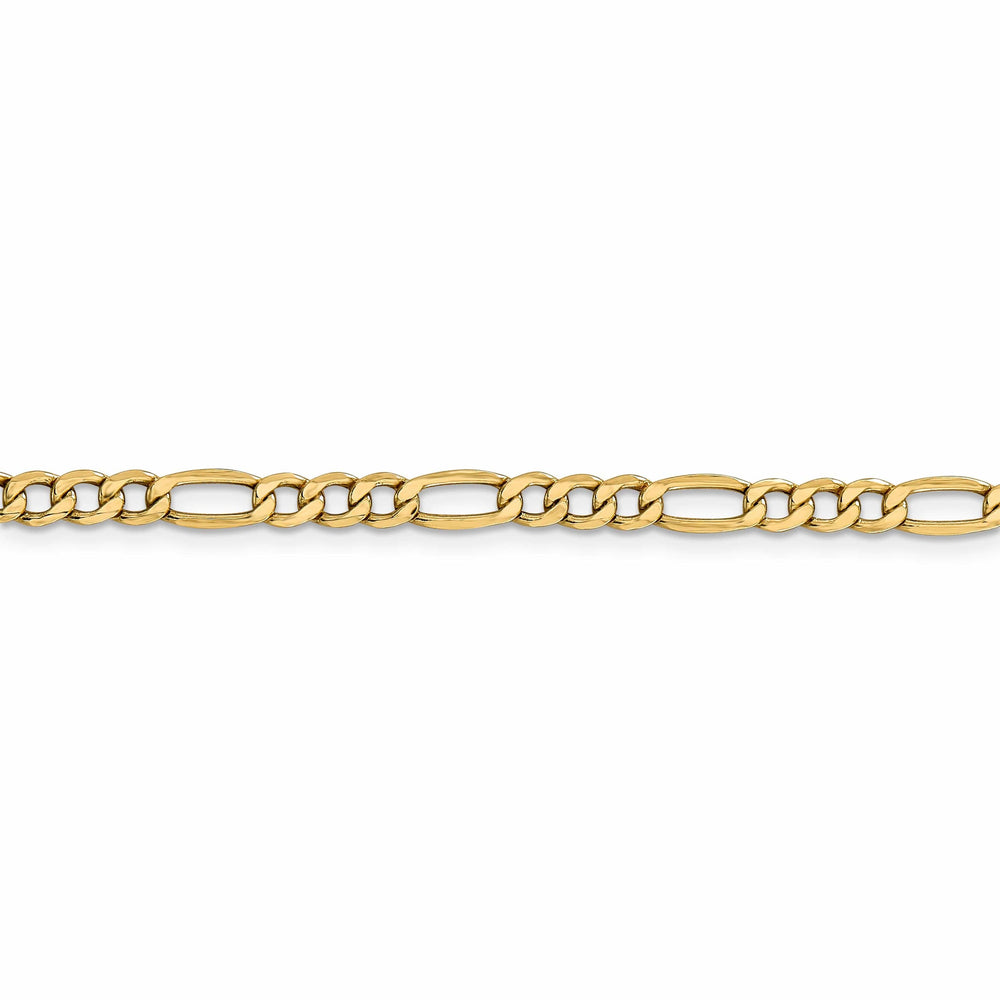 Lovely Rita's Chains 14k Yellow Gold 4.75mm Semi Solid Figaro Chain