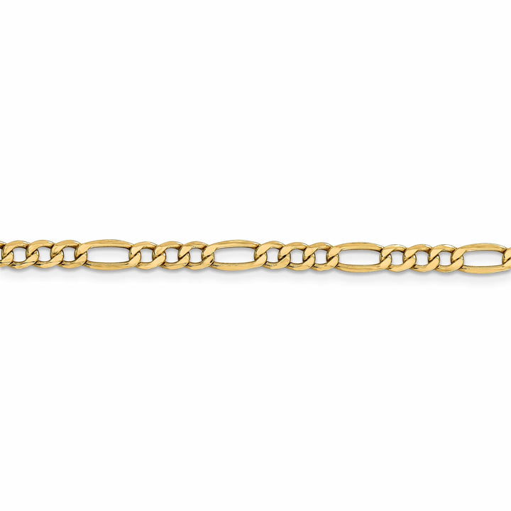 Lovely Rita's Chains 14k Yellow Gold 4.75mm Semi Solid Figaro Chain