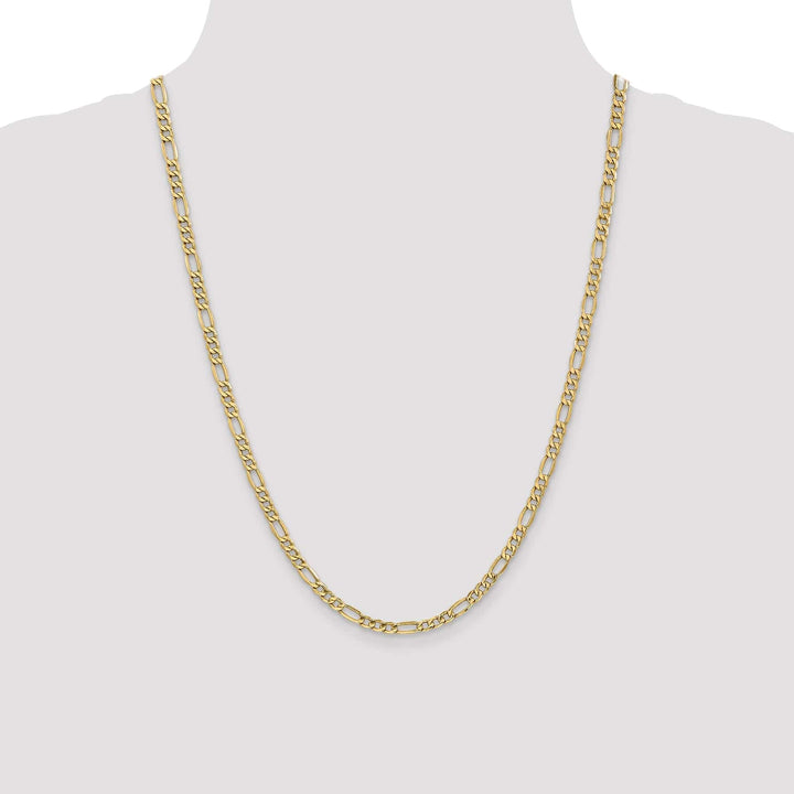 Lovely Rita's Chains 14k Yellow Gold 4.75mm Semi Solid Figaro Chain