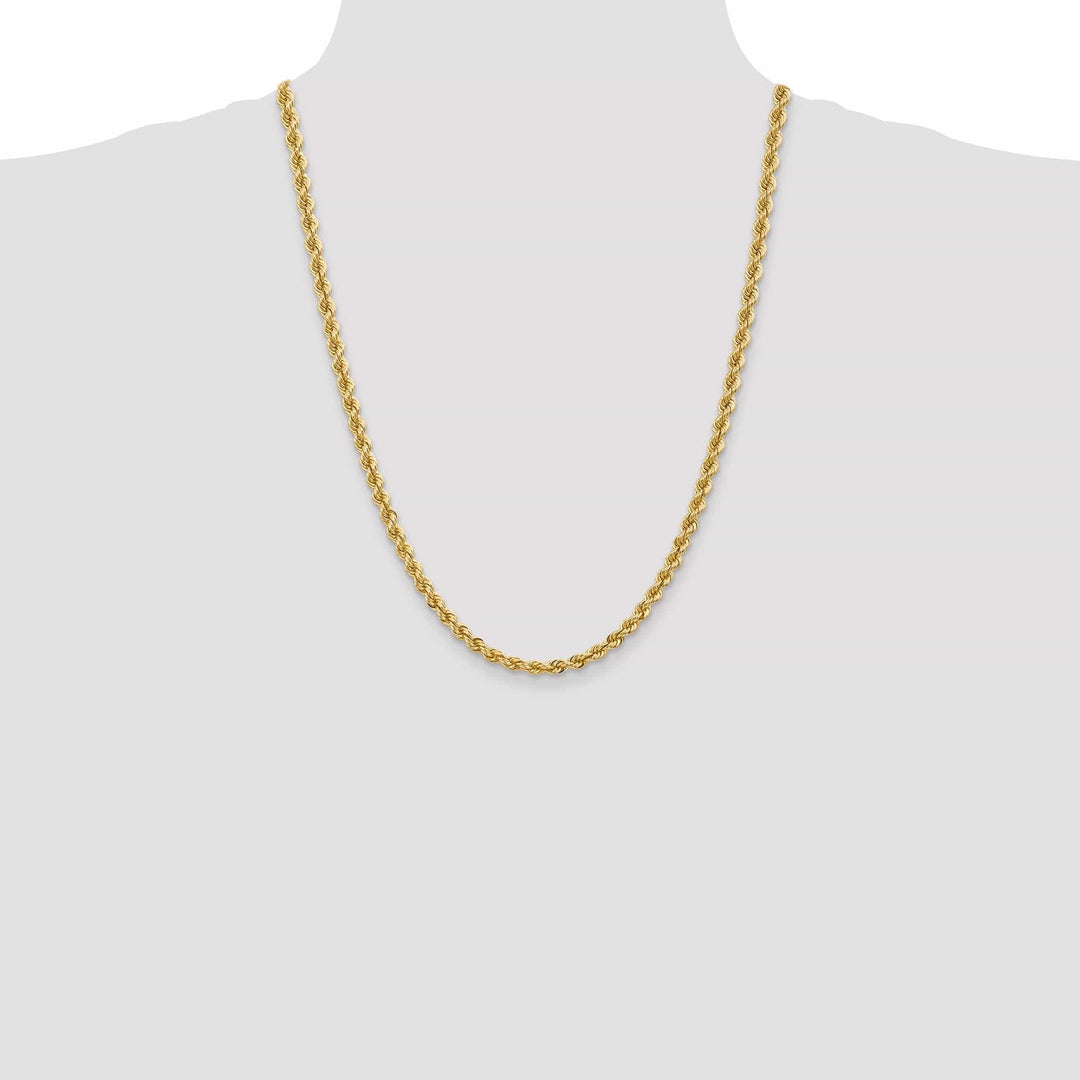 Lovely Rita's Chains 14k Yellow Gold 5.00-mm Handmade Rope Chain