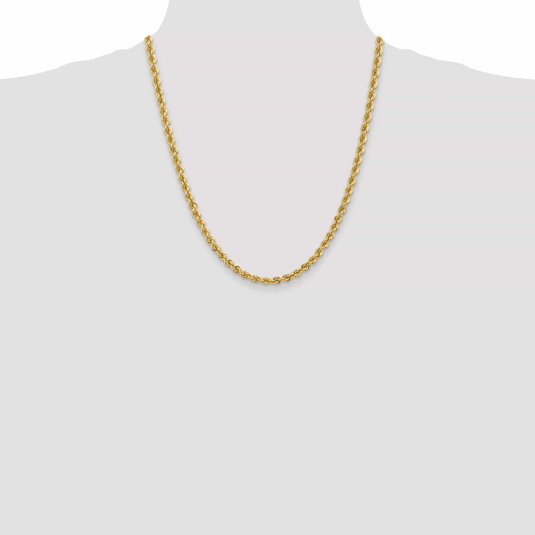 Lovely Rita's Chains 14k Yellow Gold 5.00-mm Handmade Rope Chain