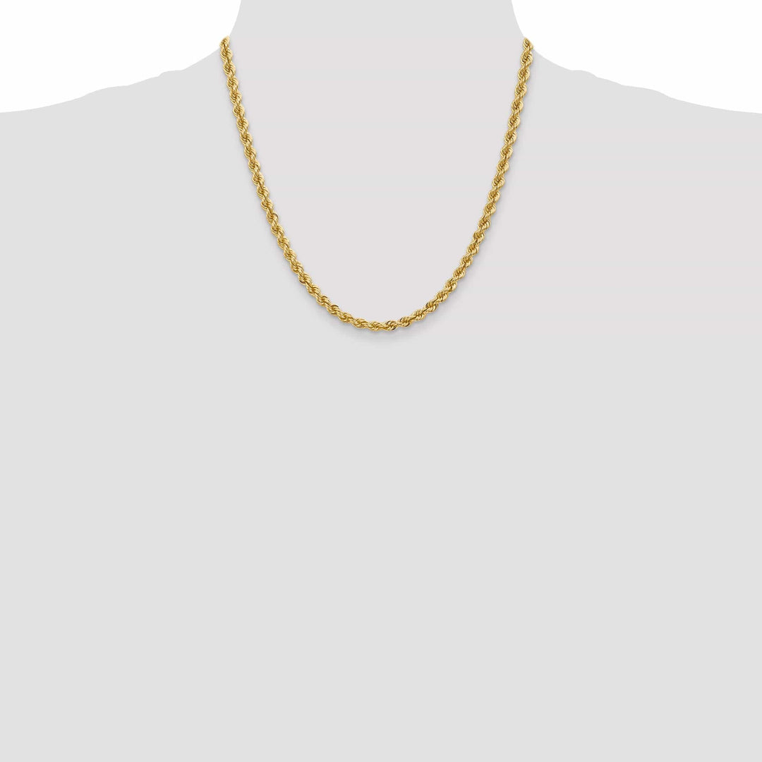 Lovely Rita's Chains 14k Yellow Gold 5.00-mm Handmade Rope Chain