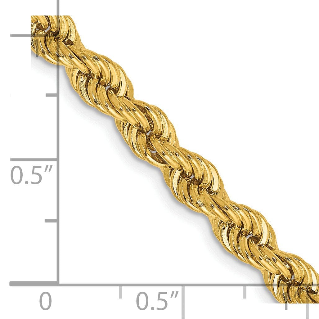 Lovely Rita's Chains 14k Yellow Gold 5.00-mm Handmade Rope Chain
