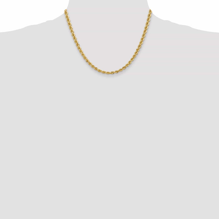 Lovely Rita's Chains 14k Yellow Gold 5.00-mm Handmade Rope Chain