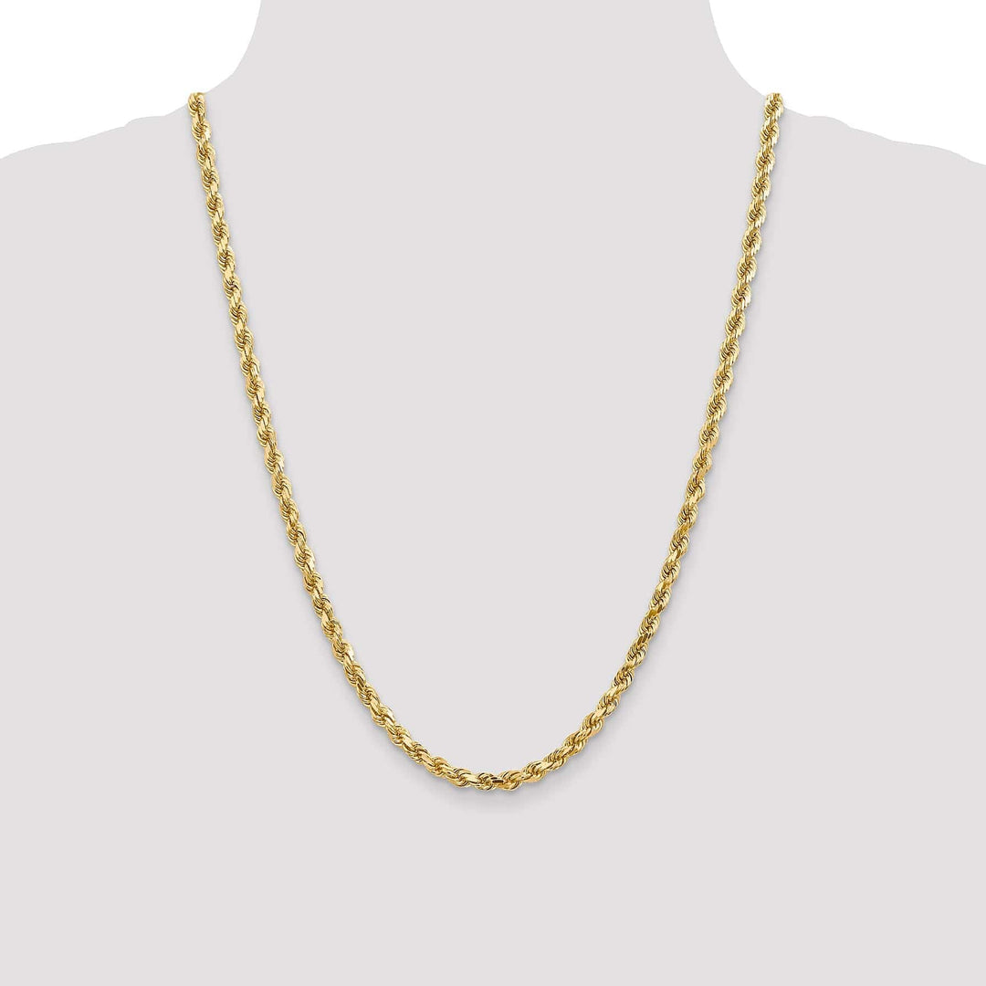 Lovely Rita's Chains 14k Yellow Gold 5.0mm D.C Rope Chain