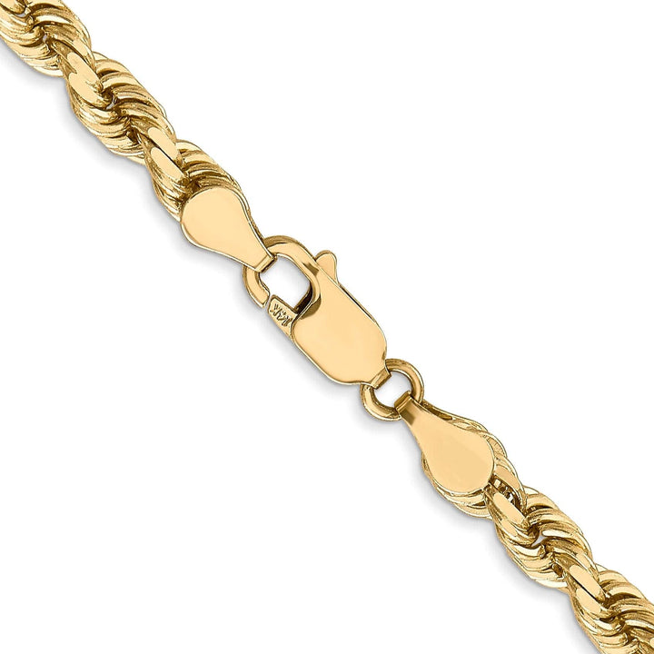Lovely Rita's Chains 14k Yellow Gold 5.0mm D.C Rope Chain