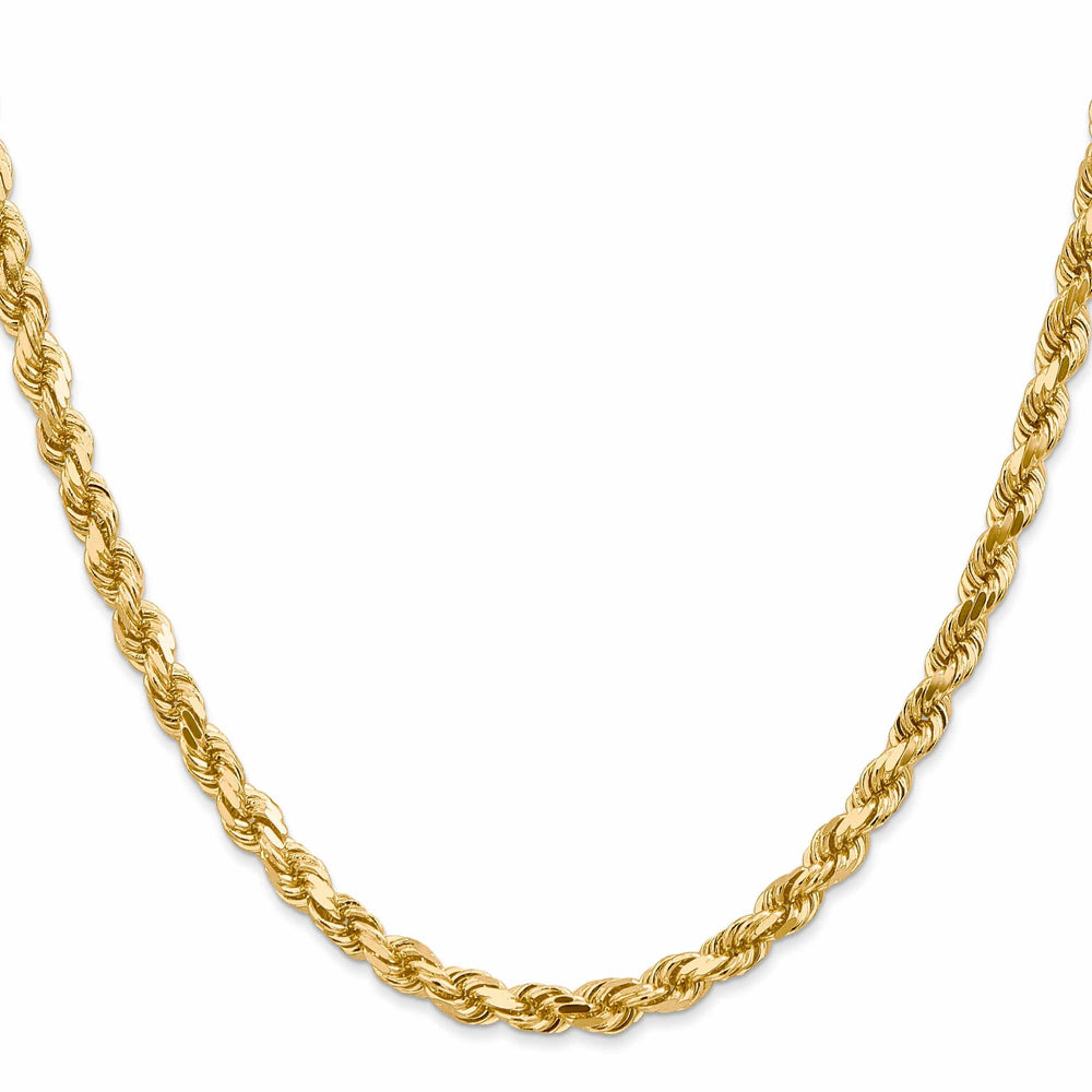 Lovely Rita's Chains 14k Yellow Gold 5.0mm D.C Rope Chain