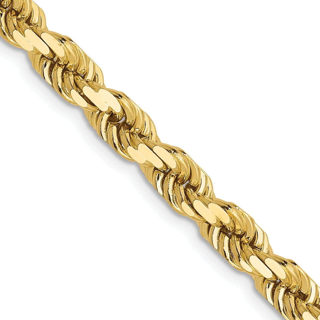 Lovely Rita's Chains 14k Yellow Gold 5.0mm D.C Rope Chain