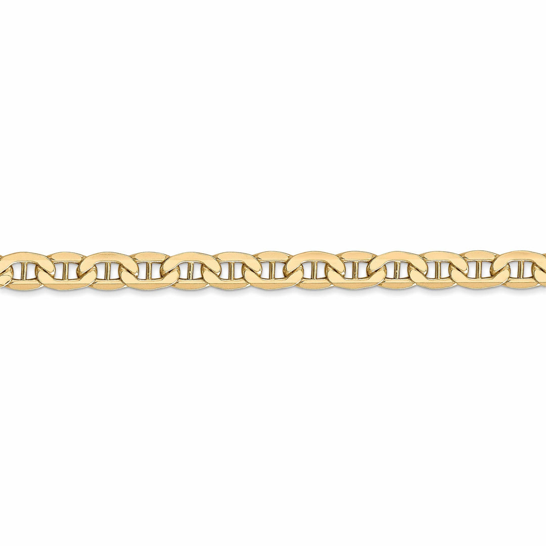 Lovely Rita's Chains 14k Yellow Gold 5.10mm Semi Solid Anchor Chain