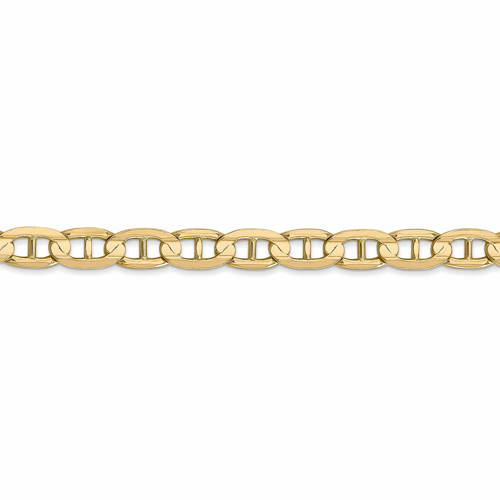 Lovely Rita's Chains 14k Yellow Gold 5.25mm Concave Anchor Chain