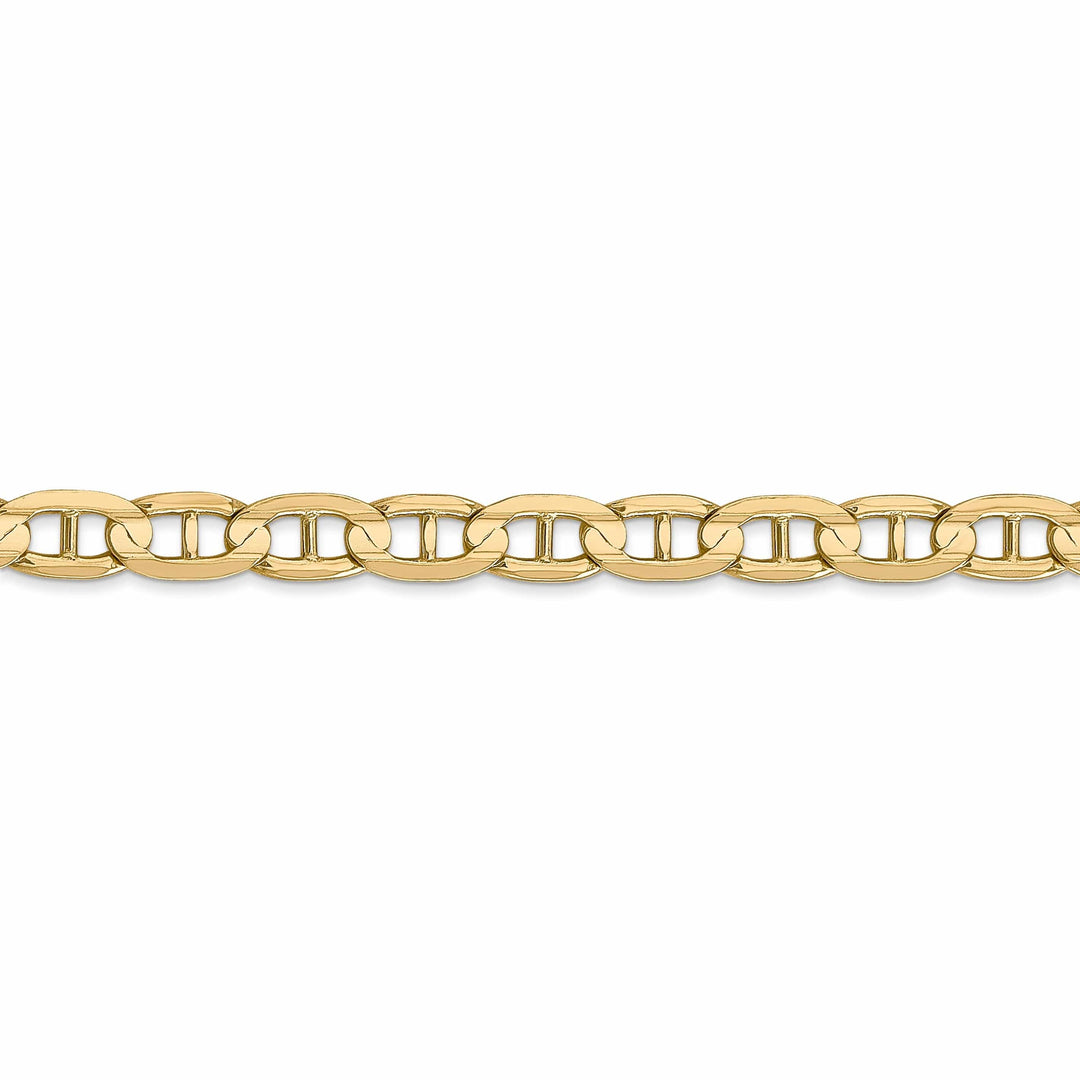 Lovely Rita's Chains 14k Yellow Gold 5.25mm Concave Anchor Chain