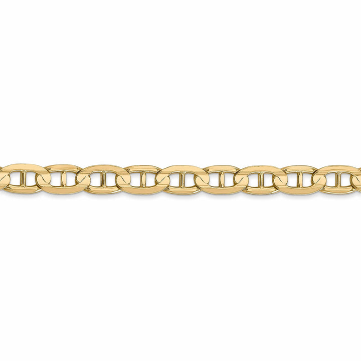 Lovely Rita's Chains 14k Yellow Gold 5.25mm Concave Anchor Chain