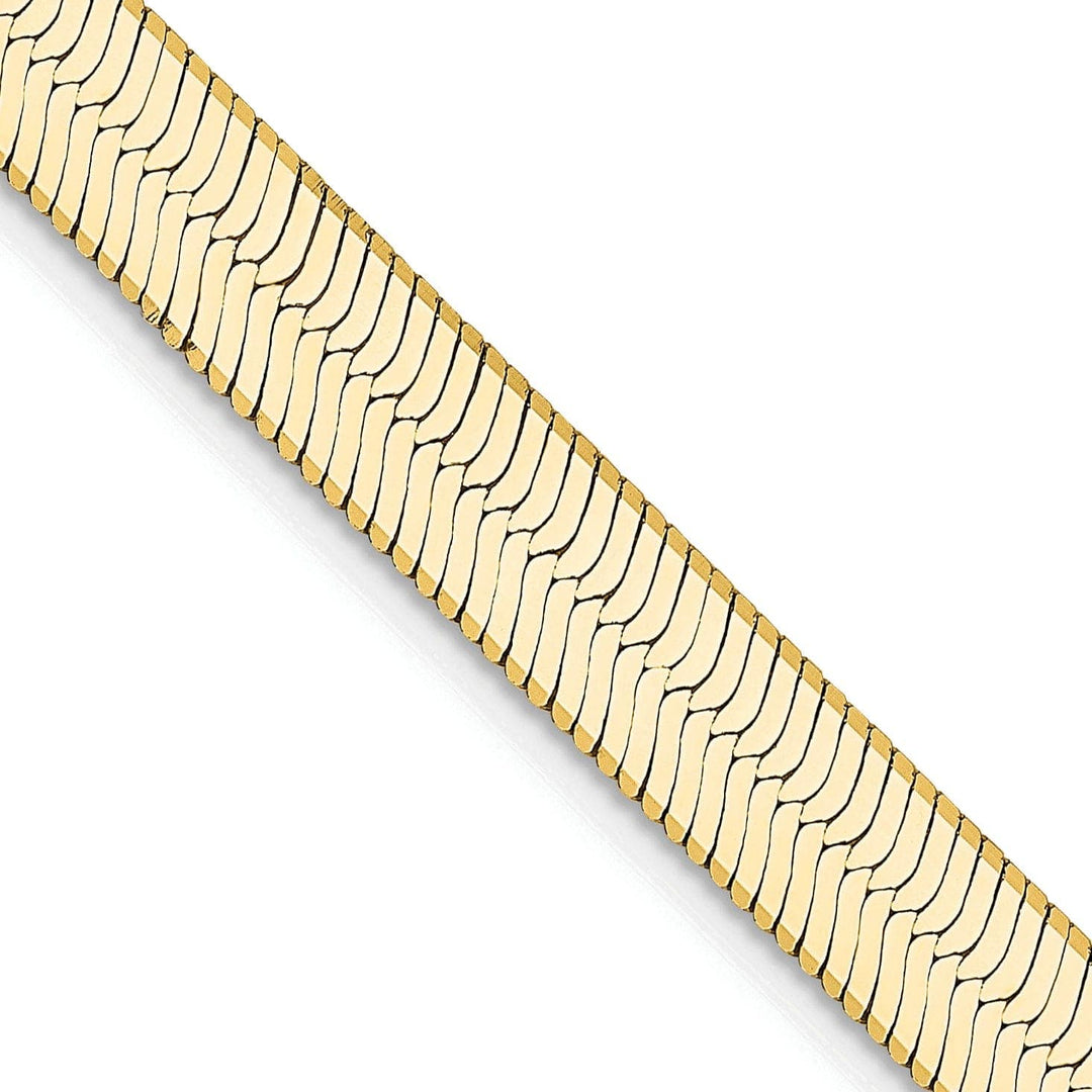 Lovely Rita's Chains 14k Yellow Gold 5.50mm Silky Herringbone Chain