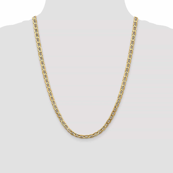 Lovely Rita's Chains 14k Yellow Gold 5.85-mm Semi Solid Anchor Chain