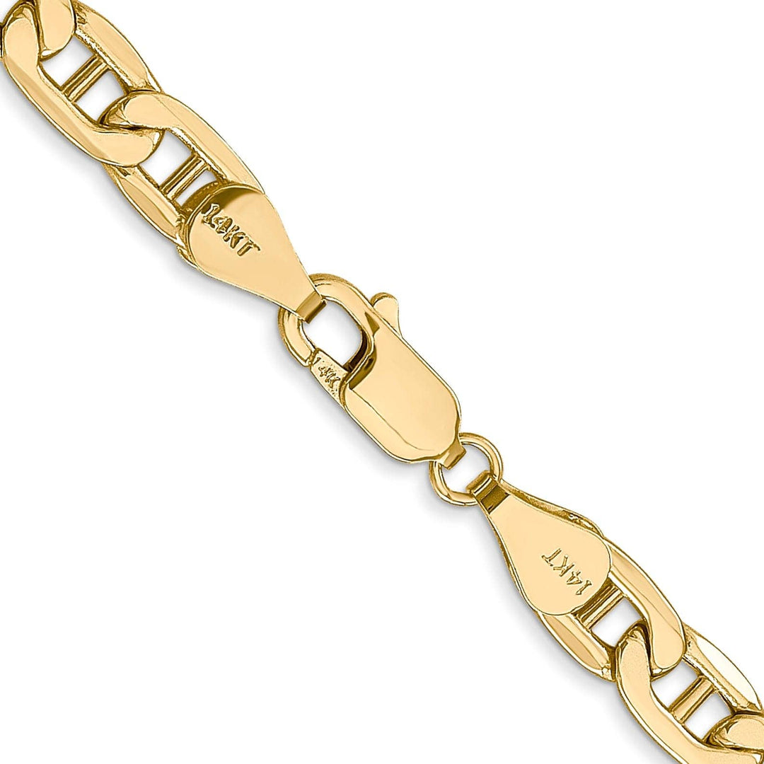 Lovely Rita's Chains 14k Yellow Gold 5.85-mm Semi Solid Anchor Chain