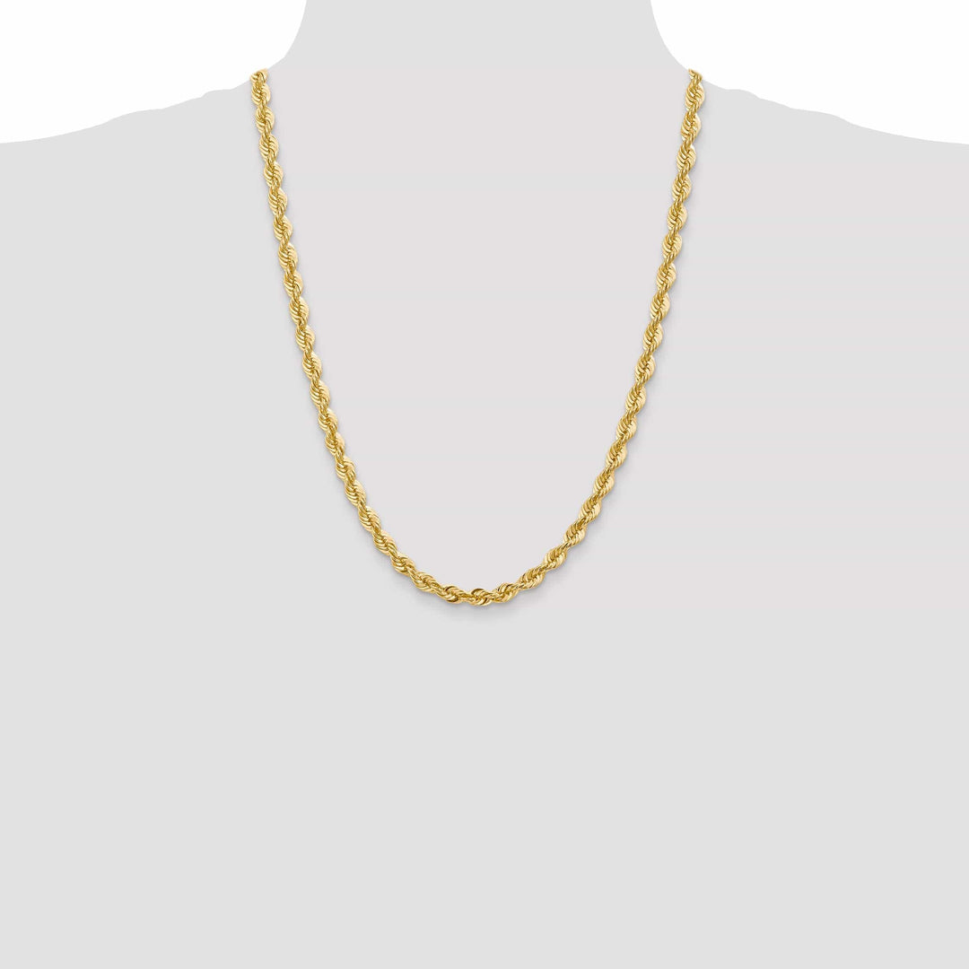 Lovely Rita's Chains 14k Yellow Gold 6.00-mm Handmade Rope Chain