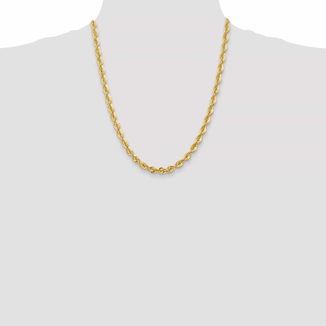 Lovely Rita's Chains 14k Yellow Gold 6.00-mm Handmade Rope Chain