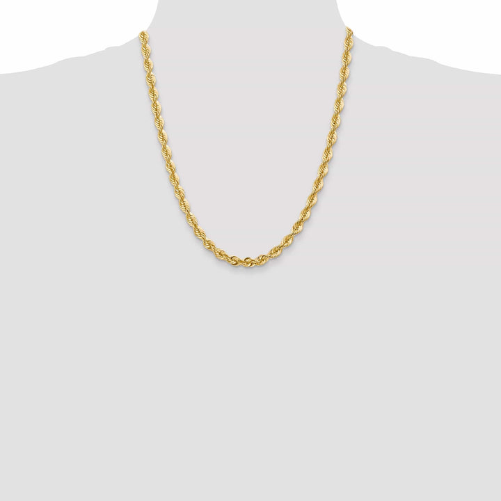Lovely Rita's Chains 14k Yellow Gold 6.00-mm Handmade Rope Chain