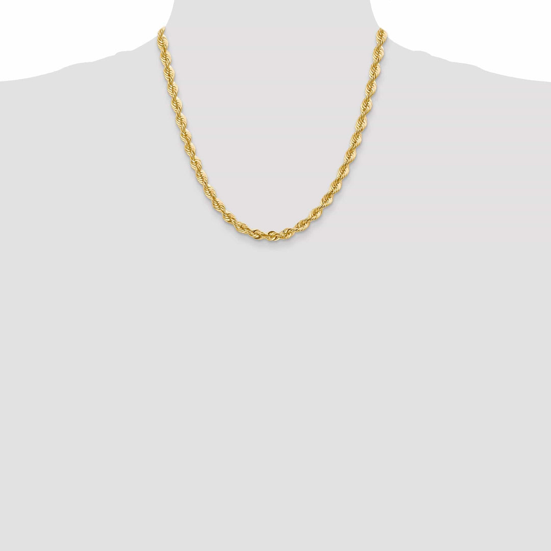 Lovely Rita's Chains 14k Yellow Gold 6.00-mm Handmade Rope Chain