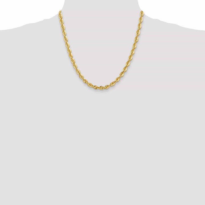 Lovely Rita's Chains 14k Yellow Gold 6.00-mm Handmade Rope Chain