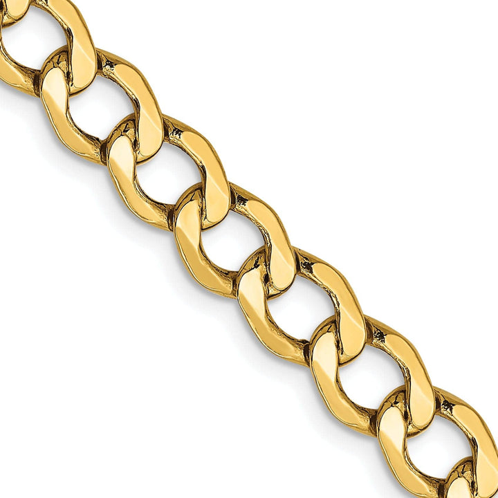 Lovely Rita's Chains 14k Yellow Gold 6.00m Semi Solid Curb Link Chain
