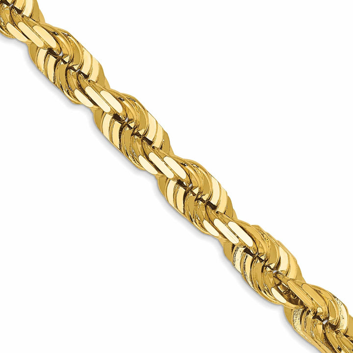 Lovely Rita's Chains 14k Yellow Gold 6.0mm D.C Rope Chain