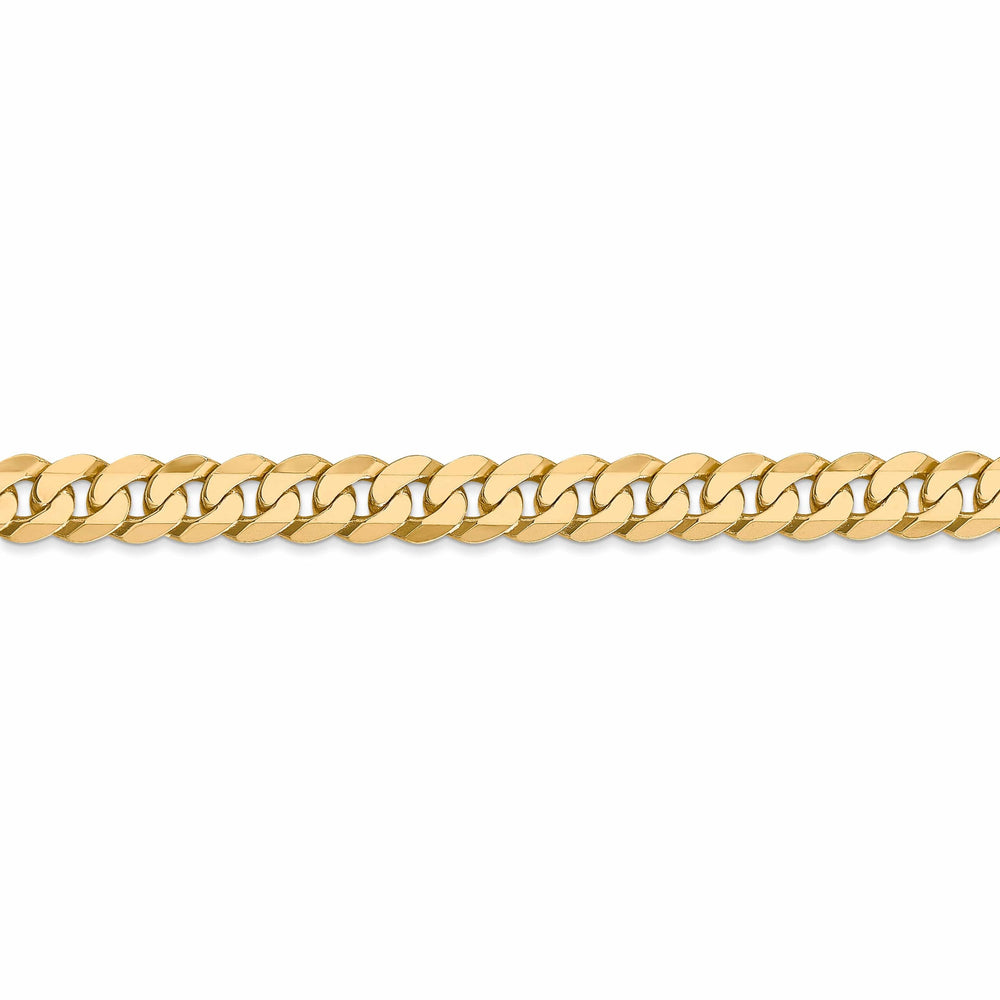 Lovely Rita's Chains 14k Yellow Gold 6.1mm Flat Beveled Curb Chain