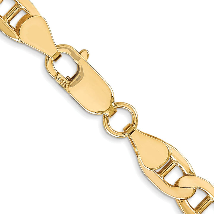 Lovely Rita's Chains 14k Yellow Gold 6.25mm Concave Anchor Chain