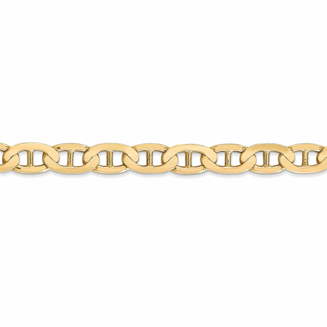 Lovely Rita's Chains 14k Yellow Gold 6.25mm Concave Anchor Chain