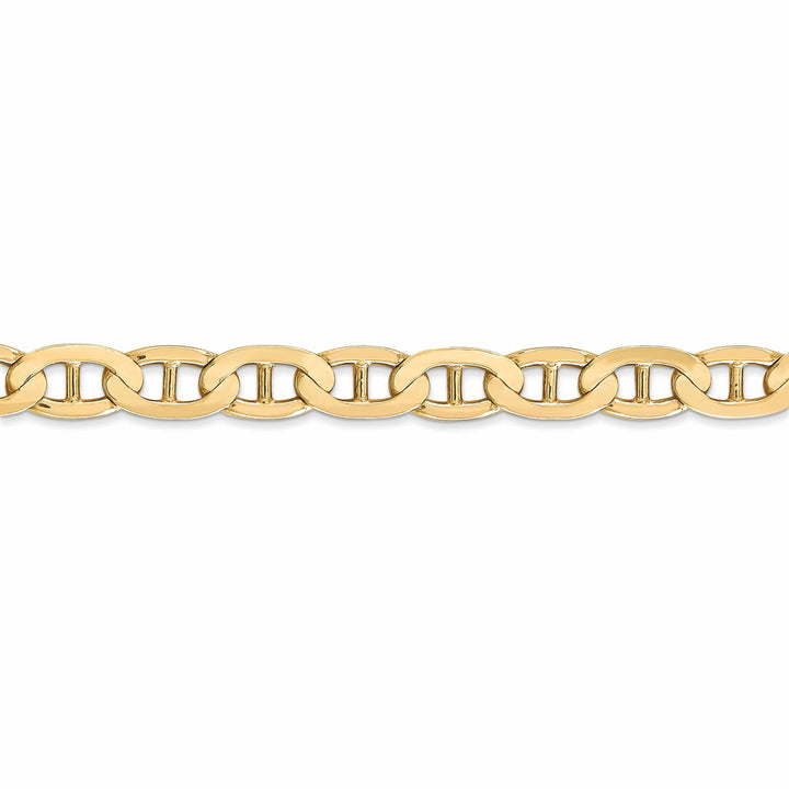 Lovely Rita's Chains 14k Yellow Gold 6.25mm Concave Anchor Chain