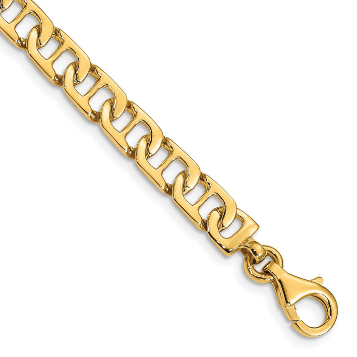 Lovely Rita's Chains 14k Yellow Gold 6.25mm Fancy Anchor Link Chain