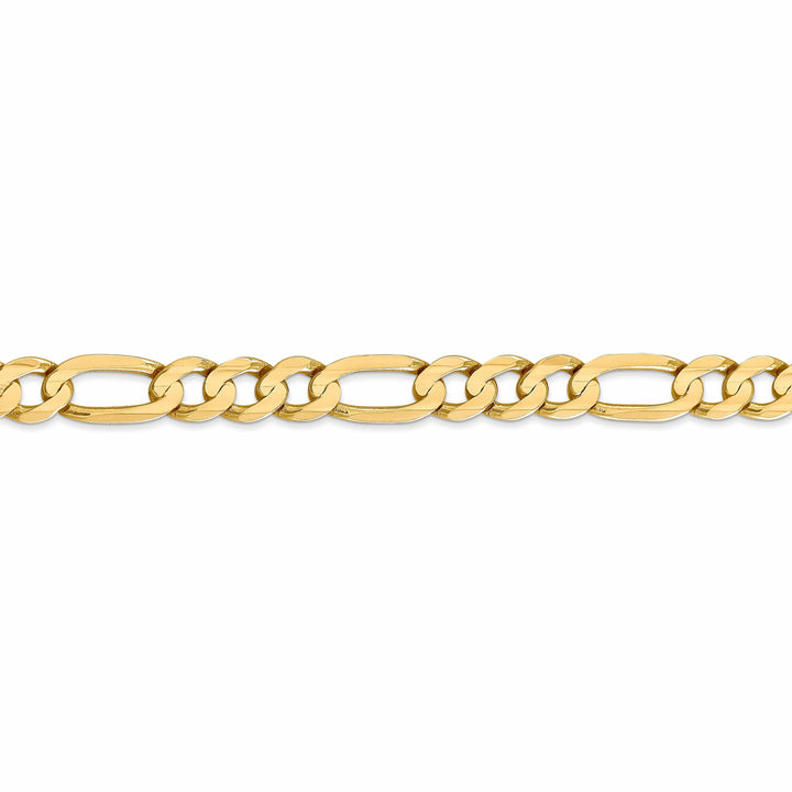 Lovely Rita's Chains 14k Yellow Gold 6.75m Concave Open Figaro Chain