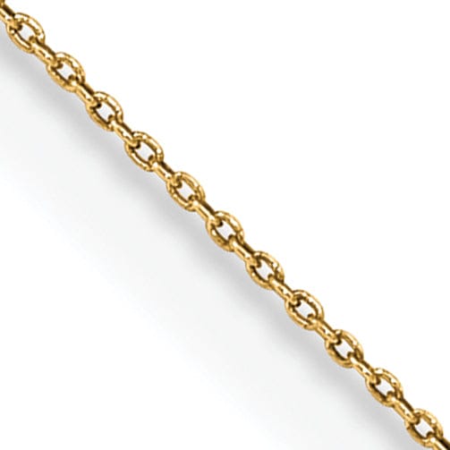 Lovely Rita's Chains 14k Yellow Gold .60mm Solid Polish Cable Chain