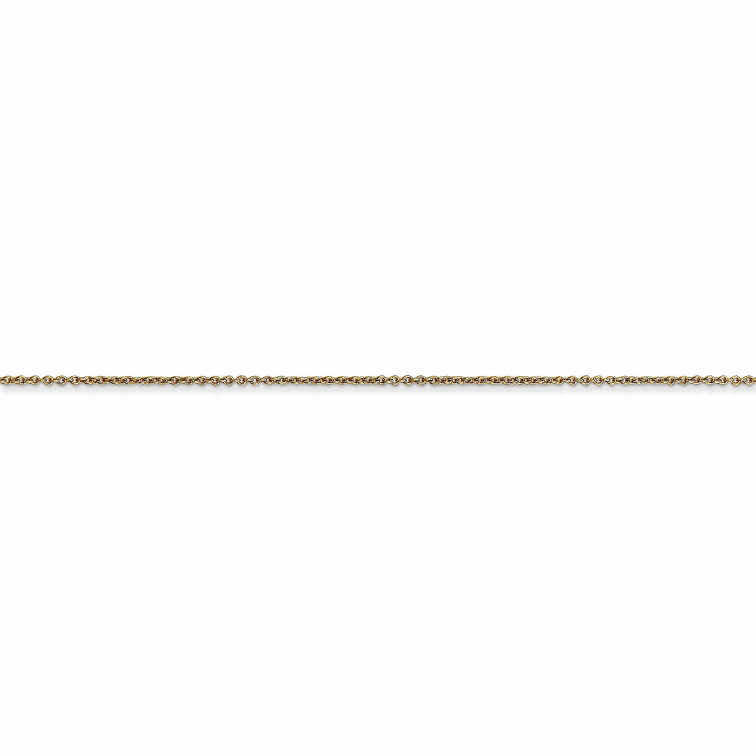 Lovely Rita's Chains 14k Yellow Gold .60mm Solid Polish Cable Chain