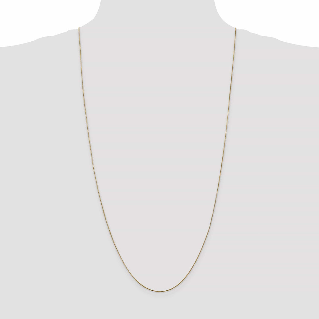 Lovely Rita's Chains 14k Yellow Gold .65mm Spiga Wheat Pendant Chain