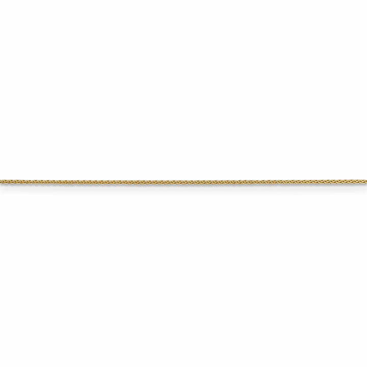 Lovely Rita's Chains 14k Yellow Gold .65mm Spiga Wheat Pendant Chain