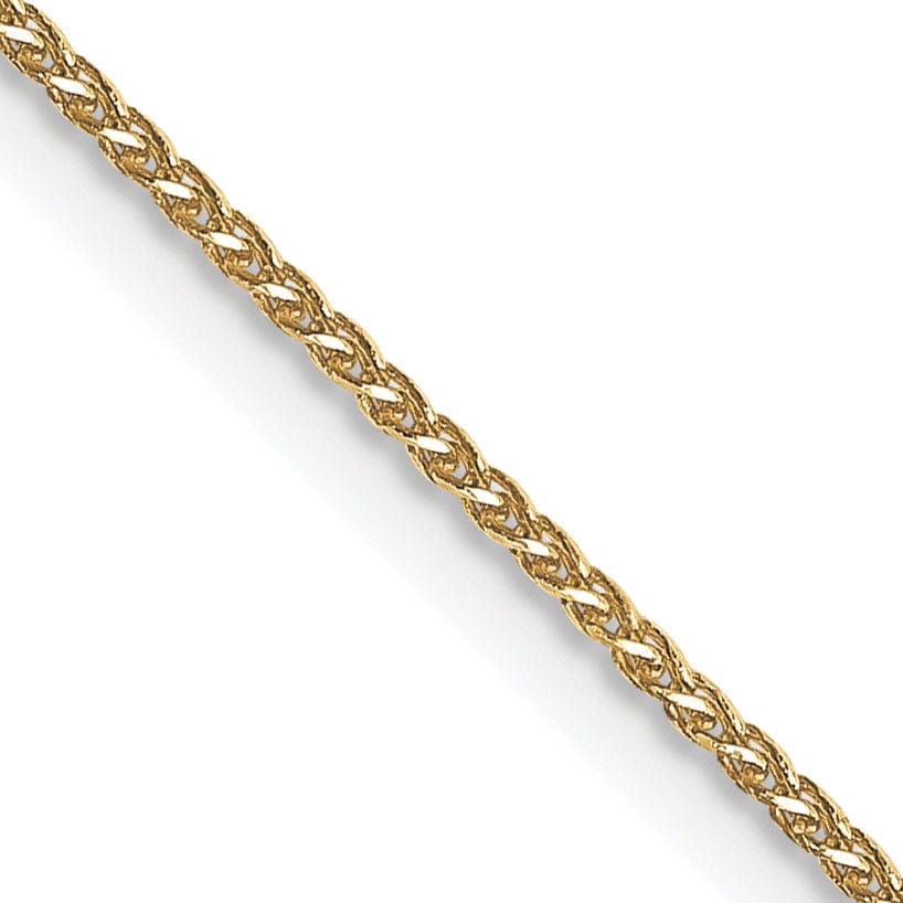 Lovely Rita's Chains 14k Yellow Gold .65mm Spiga Wheat Pendant Chain